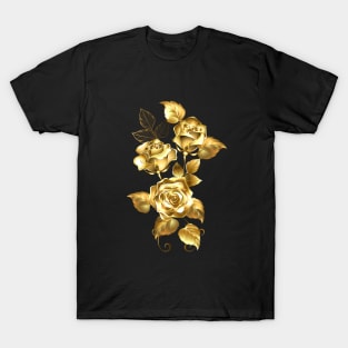 Arrangement of Gold Roses T-Shirt